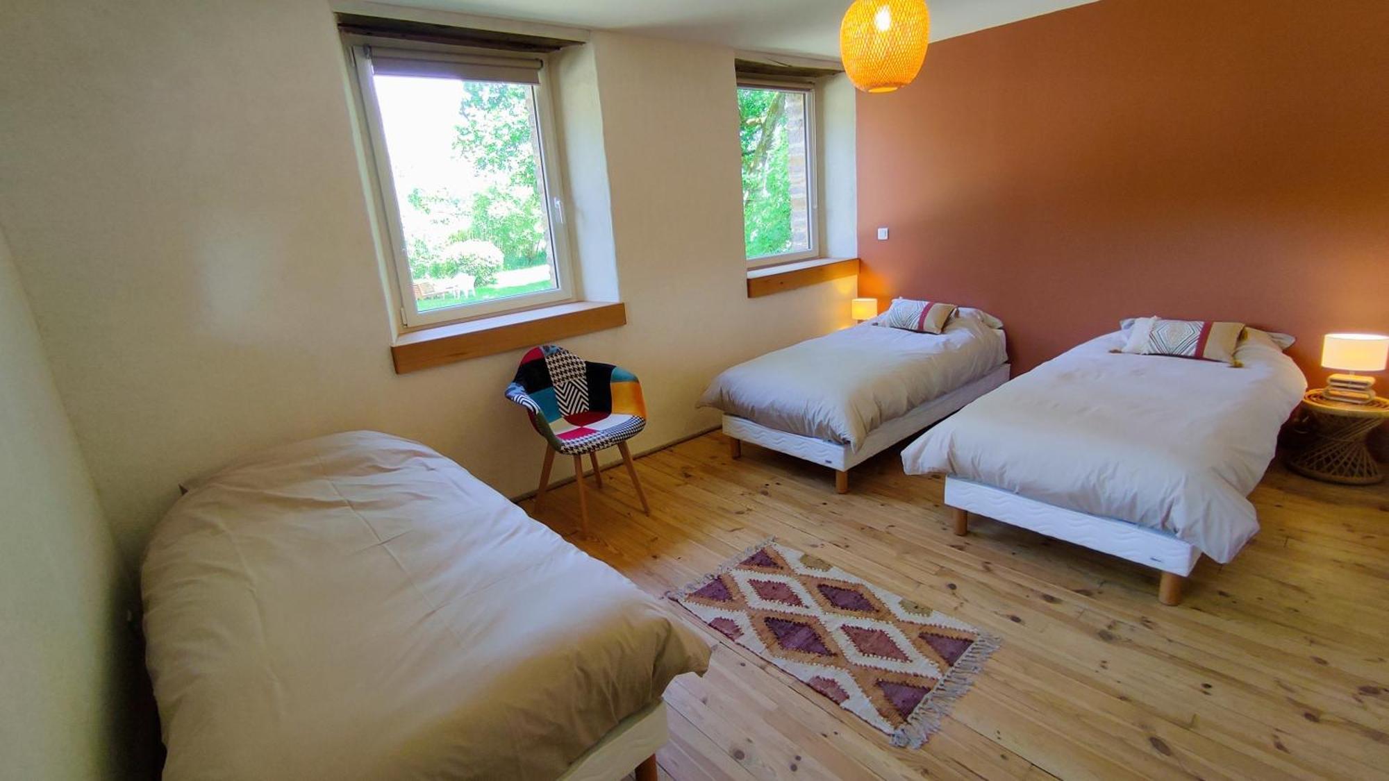 Chambre D'Hote En Gite - Moulin De La Houssaie - Broceliande Guer ภายนอก รูปภาพ